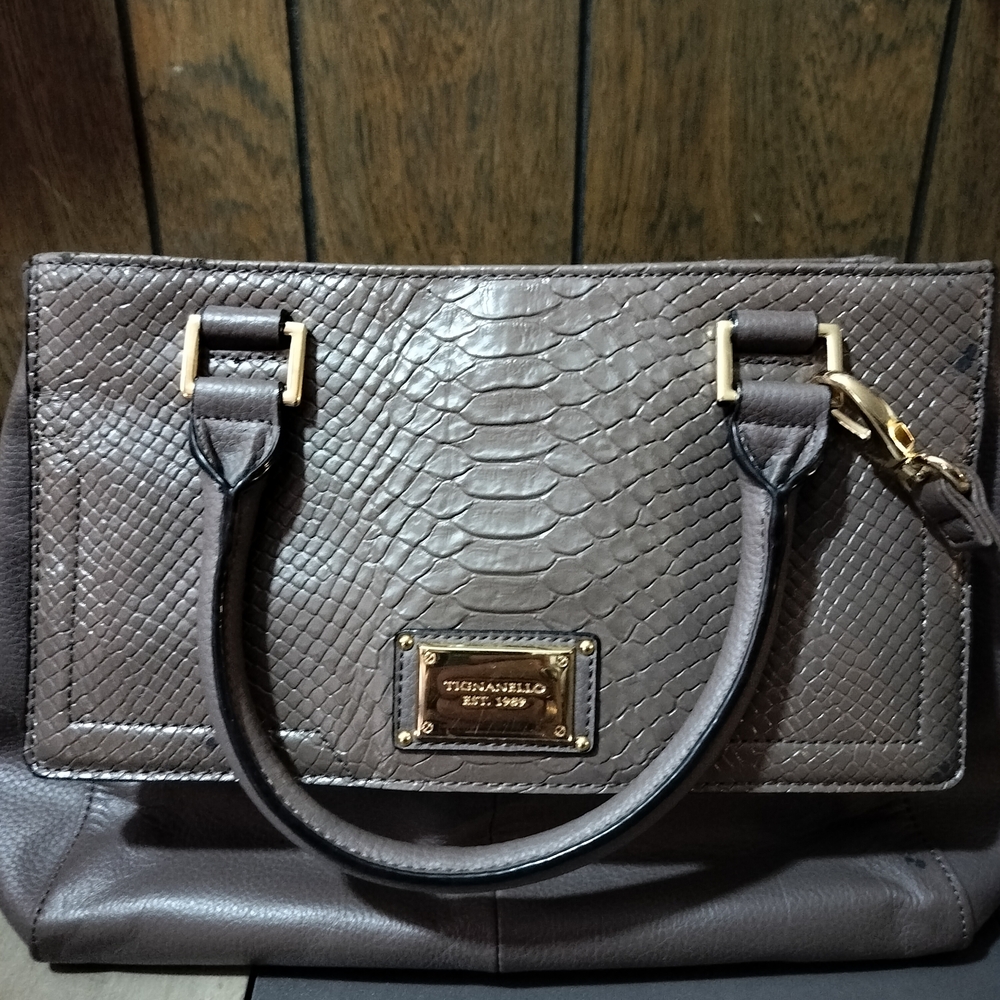 *FLASH SALE* Tignanello Brown Textured Leather Satchel - Tignanello